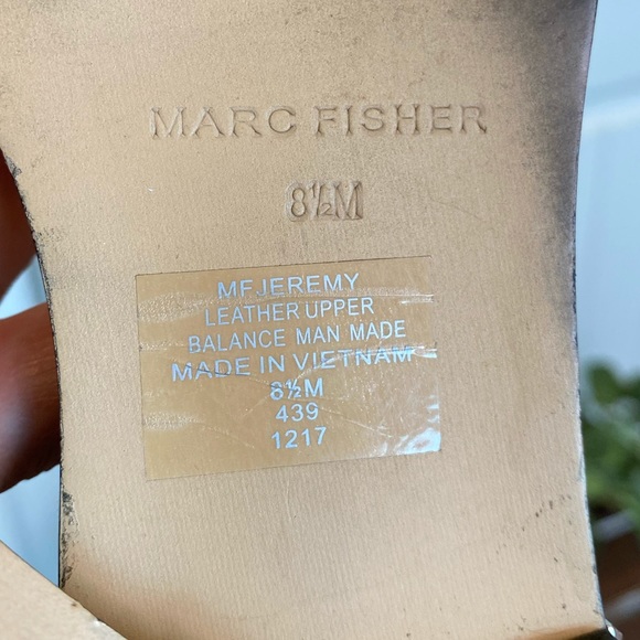 Marc Fisher Studded Weaved Flat Slides - Picture 10 of 10